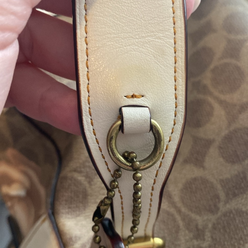 Coach Rose Print Mini Backpack - Picture 7 of 7